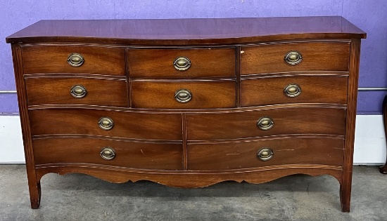 BEAUTIFUL DIXIE 8 DRAWER DRESSER 62 X 20 X 34"
