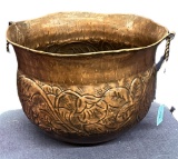 14.5 INCH COPPERNTONE POT