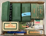 BOX LOT OF SINGER SEWING MACHINE ATTACHMENTS ++