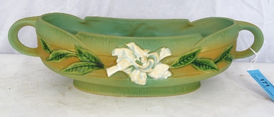 ROSEVILLE GREEN GARDENIA  CONSOLE 628-10