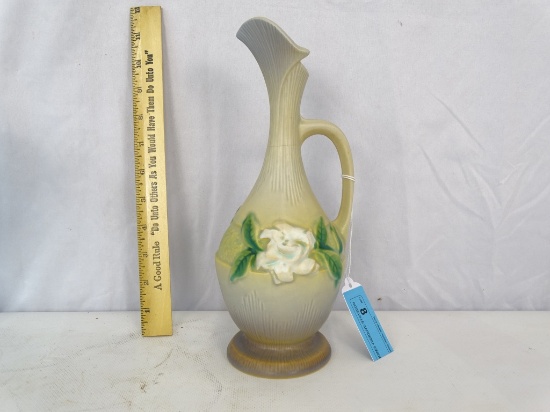 ROSEVILLE GARDENIA EWER 11" TALL