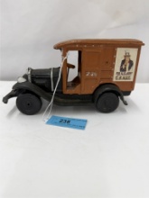 CAST IRON US ARMY UNCLE SAM MAIL TRUCK #236