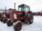 92732- INTERNATIONAL 1086 TRACTOR, 18.4-38 TIRES, 3PT.,2 PTO, 2 HYDRAULICS, QUICK HITCH, CAB