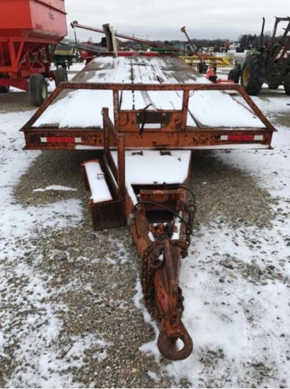 85063- TANDEM AXLE PINTLE HITCH TRAILER