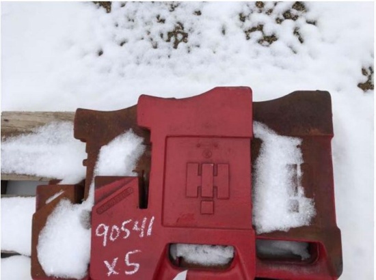 90541- IH 75# FRONT WEIGHTS (5)