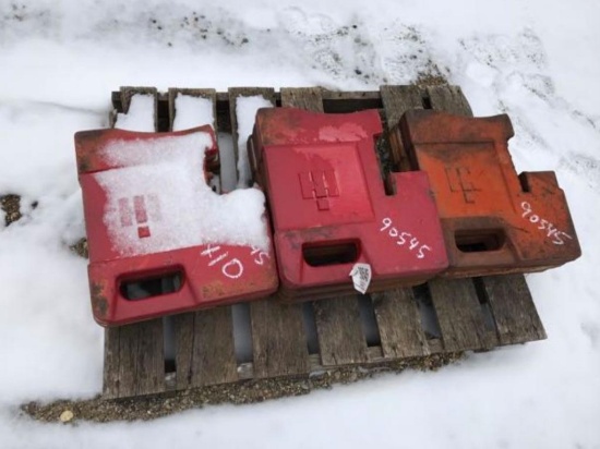 90545- IH 100# FRONT WEIGHTS (10)
