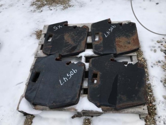 90547- NEW HOLLAND FRONT WEIGHTS (5)