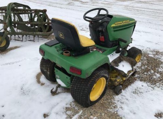 92194- JD 345 LAWN/GARDEN TRACTOR W/DECK (AS-IS)