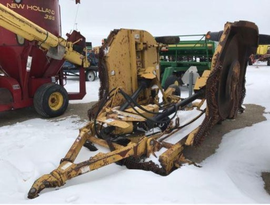 92196- BUSH WACKER 15' ROTARY MOWER, AS IS