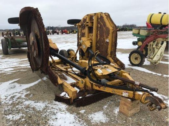 92197- BUSH WACKER 15? ROTARY MOWER, FRONT/REAR CHAINS