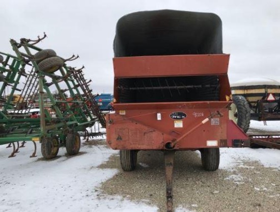 92201- REX FORAGE WAGON ON KNOWELS SINGLE AXEL RUNNING GEAR