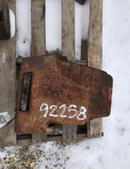92258- MF FRONT WEIGHTS (6)