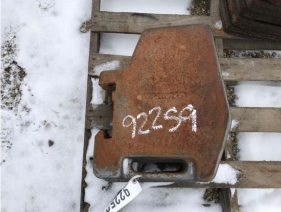 92259- MF FRONT WEIGHTS (4)