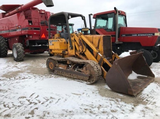 92303- JD 555 DOZER, DSL, OROPS, 5568 HRS SHOWING