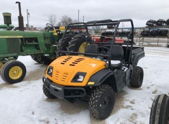 92310- CUB CADET 875 VOLUNTEER UTILITY VEHICLE, DSL, 4X4, OS, BRAND NEW