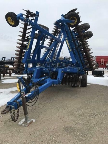 92575- LANDOLL 7431-29, 29? DISC, W/CRUMBLER