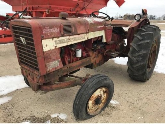 92610- INTERNATIONAL 544 TRACTOR, HYDRO, WHEEL WEIGHTS, 3PT., PTO, (AS-IS)
