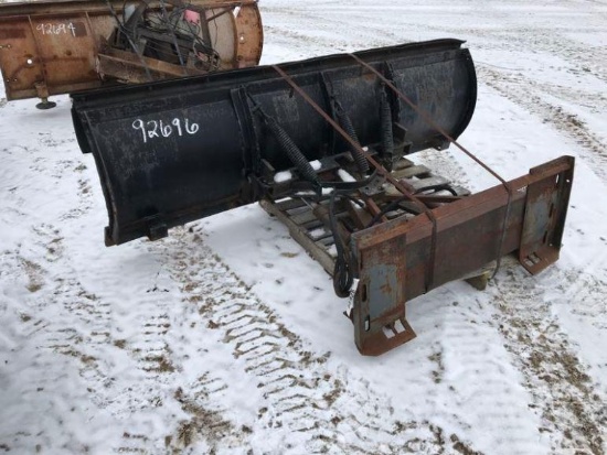 92696- SKID LOADER MOUNT FRONT SNOW PLOW