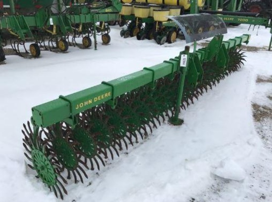 92944- JOHN DEERE 400 15' ROTARY HOE, 3PT.