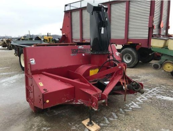 93141- LOFTNESS DOUBLE AUGER SNOW BLOWER, 540 PTO