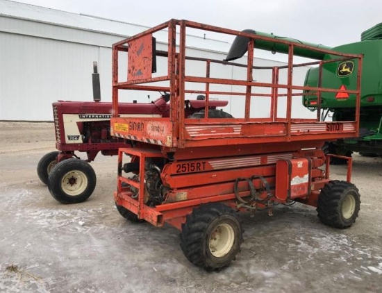 93156- SIMON 2515RT MAN LIFT, DIESEL