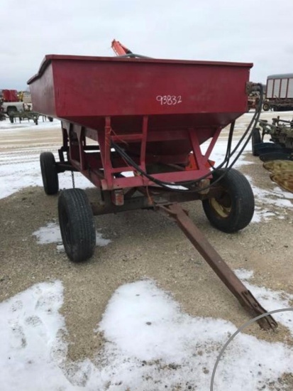 93832- GRAVITY WAGON W/HYDRAULIC AUGER (FIKE BROTHERS FARM RETIREMENT)