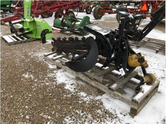 93880- BRADCO #612 3PT TRENCHER