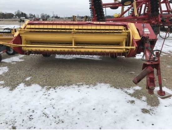 93887- NEW HOLLAND 492 HAYBINE, RUBBER ROLLS, 540 PTO, VERY CLEAN