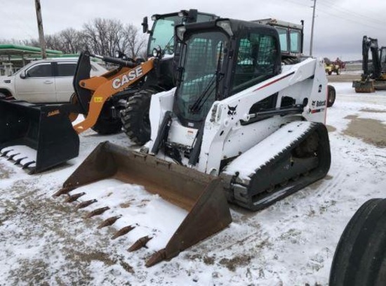 93936- BOBCAT T630 SKID LOADER, CAH, TRACKS, 2 SPEED, AUX HYDRAULIC, 554 HRS SHOWING, 2014 YEAR