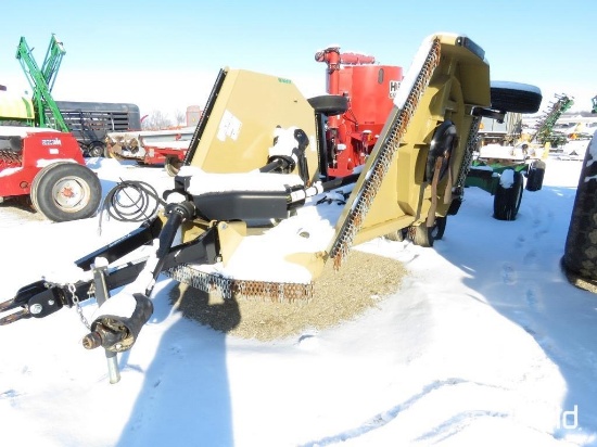 92539- LAND PRIDE RC4015 15? ROTARY MOWER, UNUSED, FRONT/REAR CHIANS, 540 PTO
