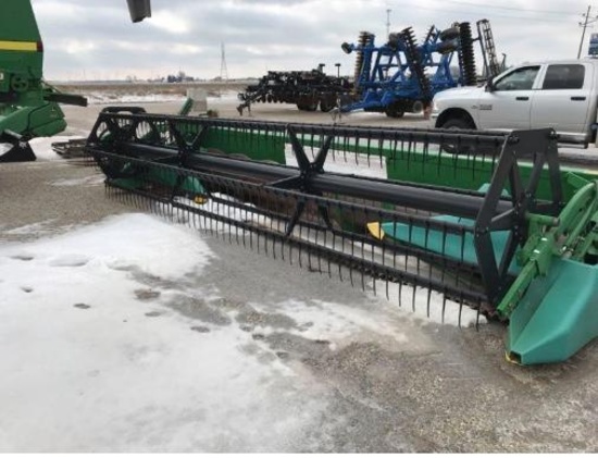 92743- JOHN DEERE 920 20' PLATFORM, FORE/AFT, POLY POINT, #666155