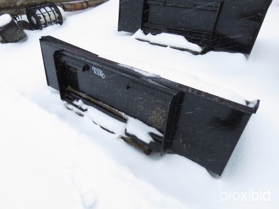 92886- 78" SKID STEER MOUNT BUCKET