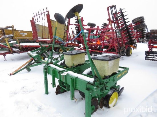 93242- JOHN DEERE 2 ROW PLANTER, MARKERS (HOMEMADE FOR SWEET CORN)