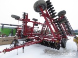 92756- 2014 KONGSKILDE 9100 VERTICAL TILLAGE DISC, SINGLE CRUMBLER ON REAR, WALKING TANDEM ON BASE