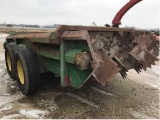 93117- JOHN DEERE 780 MANURE SPREADER, TANDEM AXLE, SLOP GATE, SINGLE BEATER