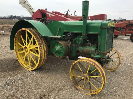 93744- JOHN DEERE D TRACTOR