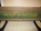 85726 Peter Schuttler wooden buckboard wagon seat, excellent stenciling & lettering