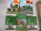 85461 2- JD Tractor Log Books, old tractors, sales brochure 110 L&G, 1010 RC Utility Literature