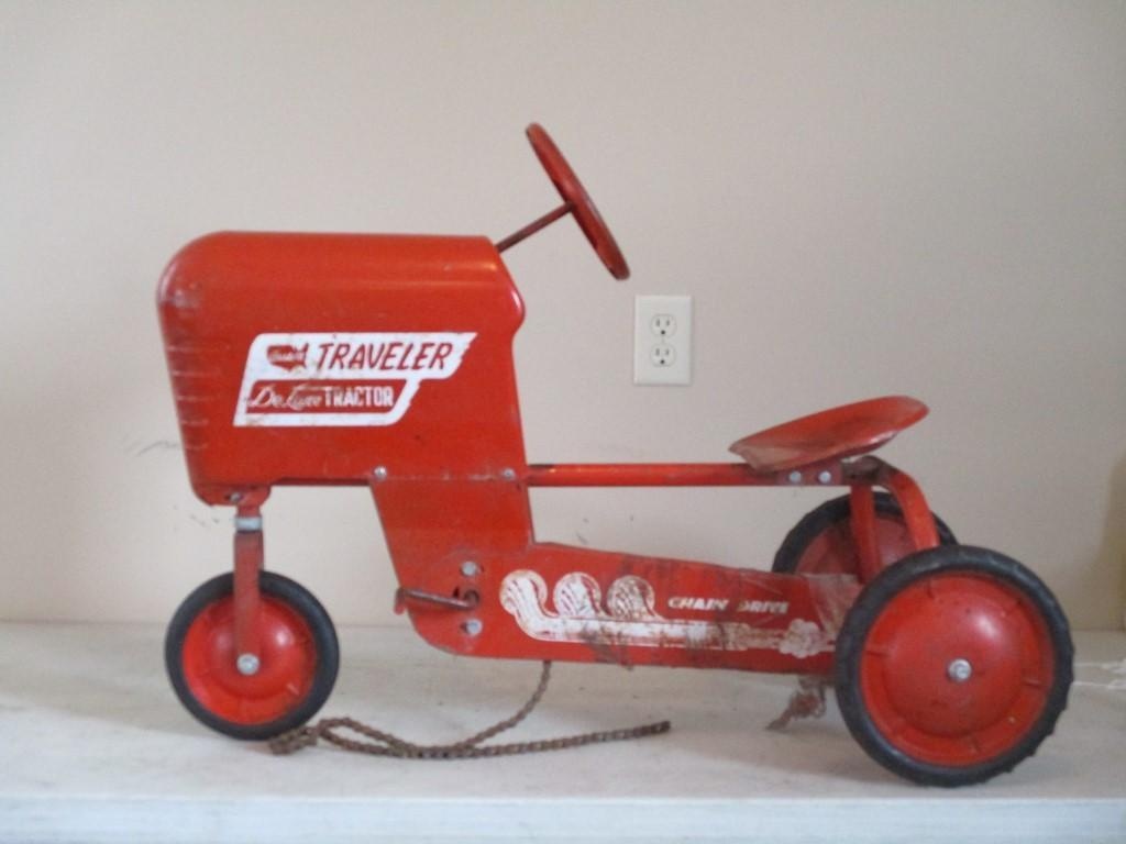 tractor a pedales paris