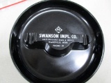 85497 AC Swanson Implement Co. Ashtray Wakefield, NE, phone #29