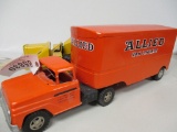 85830 ALLied van line truck, trailer, vintage, original, 1/16 scale
