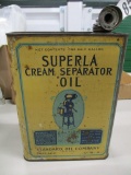 85570 Suprla Cream Separator Oil, full, 1 gallon