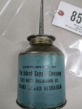 85510 The Island Supply Co., Grand Island, NE oil can