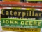 85381 - Caterpillar, JD double- sided, neon, Complete Restored w/ Documentation, Harrington Mach INC