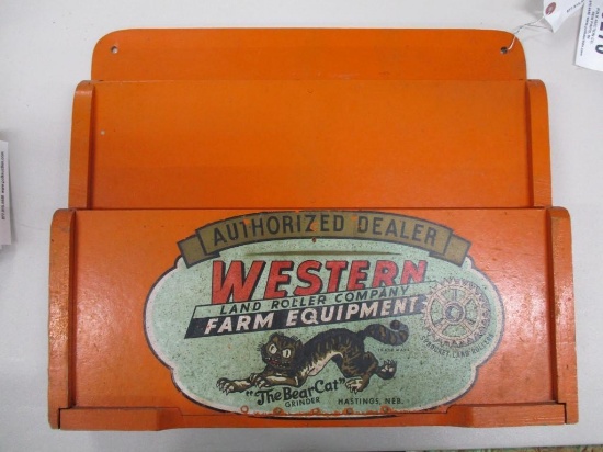 85272 - Western Farm Equipment Literature Rack 20 X 17.5