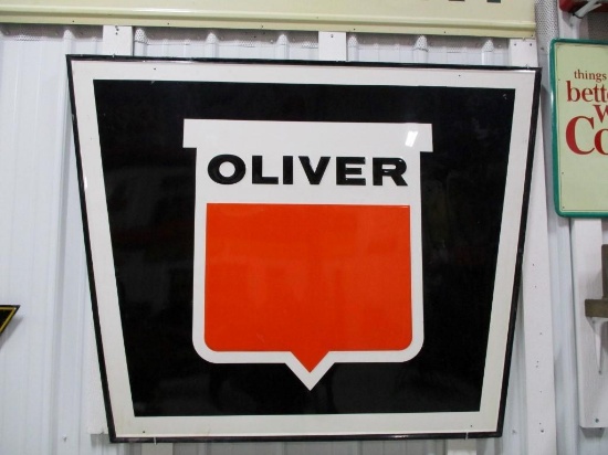 85129 - Oliver Sign, Allis Equipment, Great Falls, MT