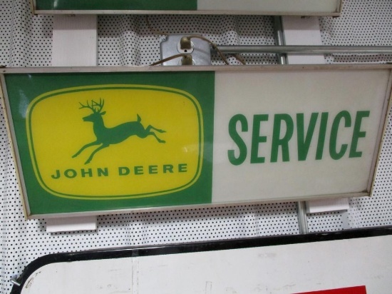 85332 - JD 4 Legged Service Lighted Sign 25.5 X 10