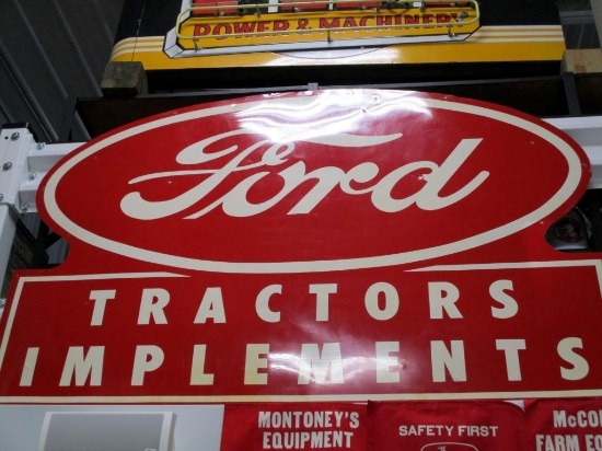 85139 - Ford Tractor Implements 47 x 71, metal