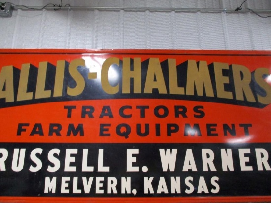 85311 - A/C Tractors/ Farm Equipment Russel E. Warner 46 X 94, Melvern, KS, single- sided metal,