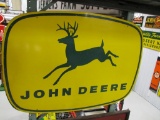 85374 - JD single- sided metal, sign, 4 Legged Deere 60 X 42